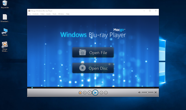 play blu-ray on windows 10